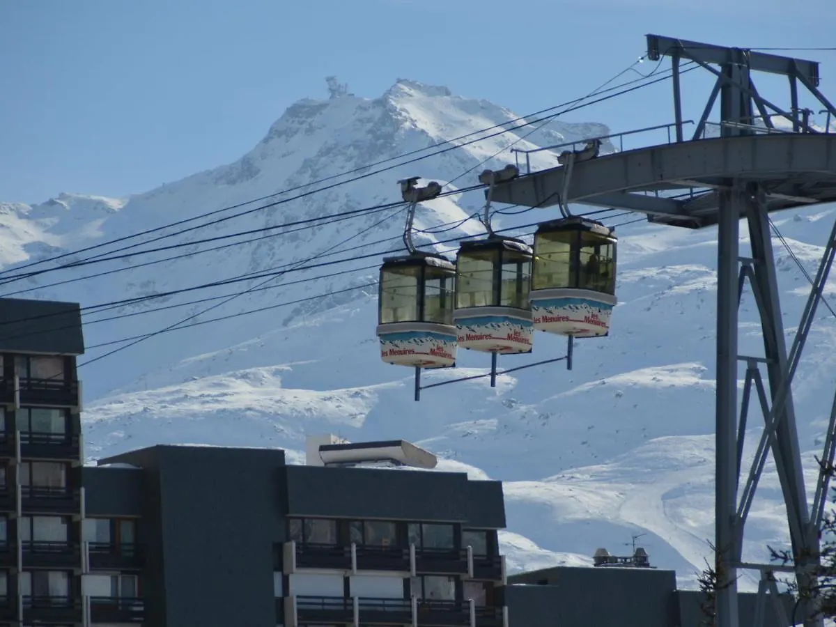 アパート Duplex 4 Pieces Pour 8 Pers. Avec Balcon Au Pied Des Pistes Et Proche Commerces - Les Menuires - Fr-1-452-21 サン・マルタン・ド・ベルヴィル フランス